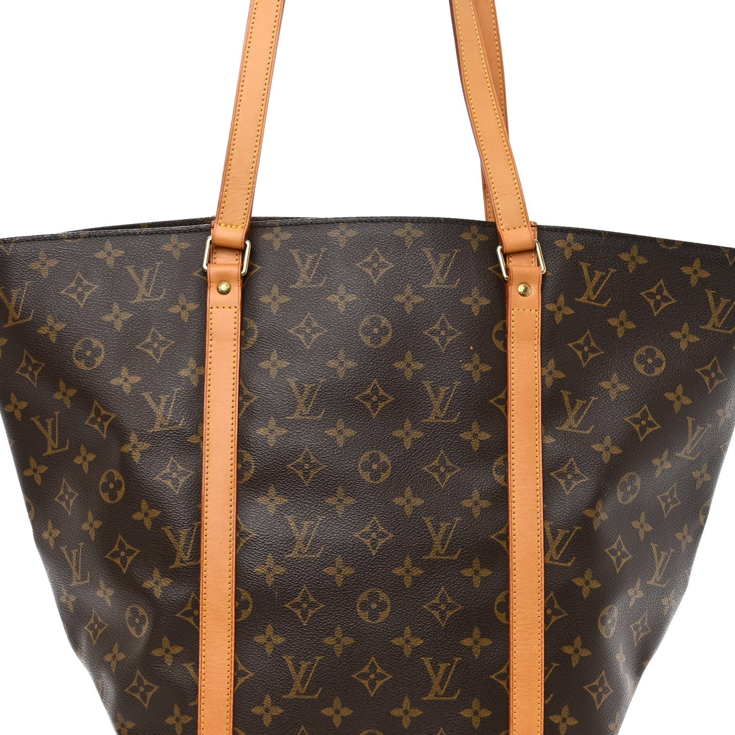 Louis Vuitton Monogram Sac Shopping Tote 7 of 11