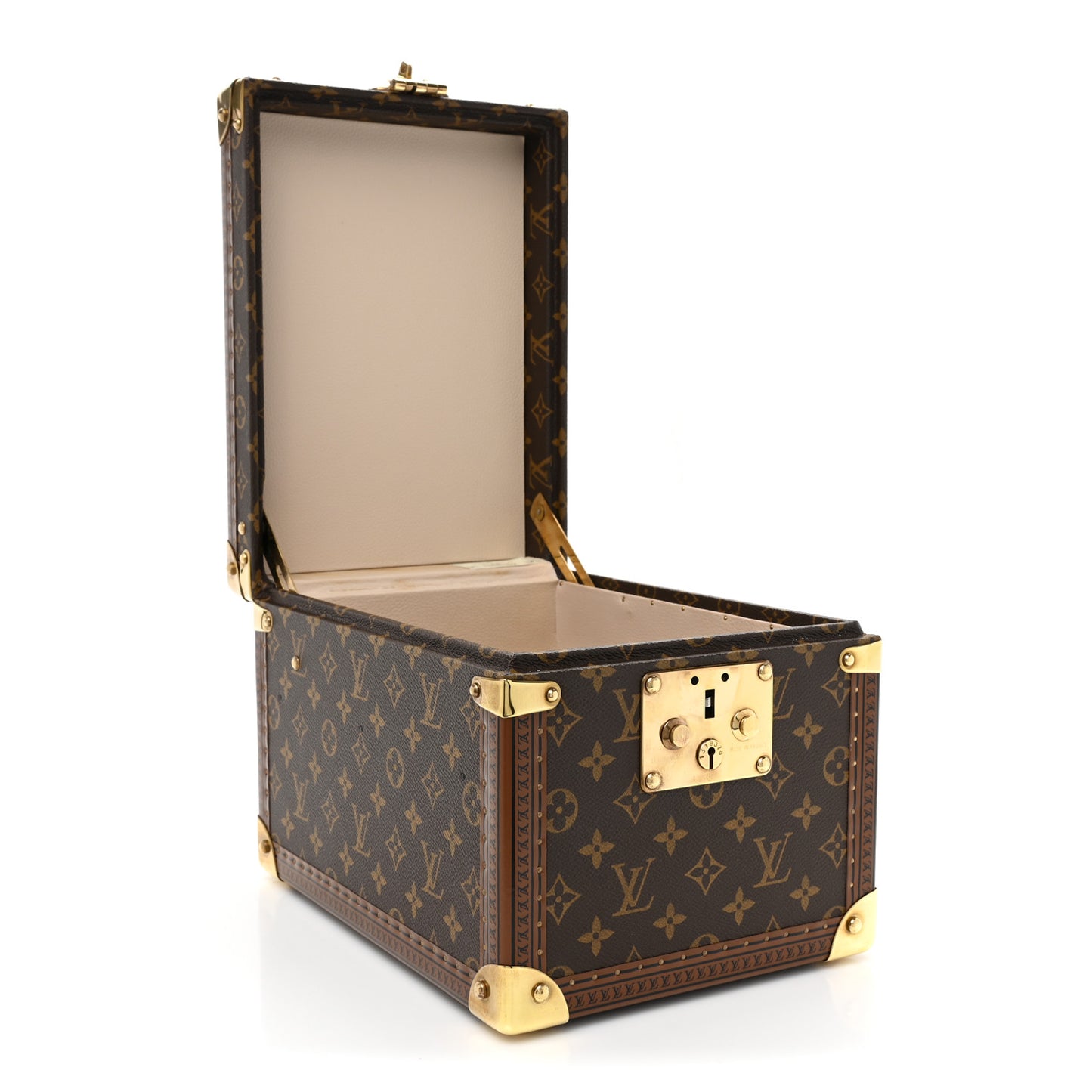 Monogram Boite Flacons Beauty Train Trunk Case