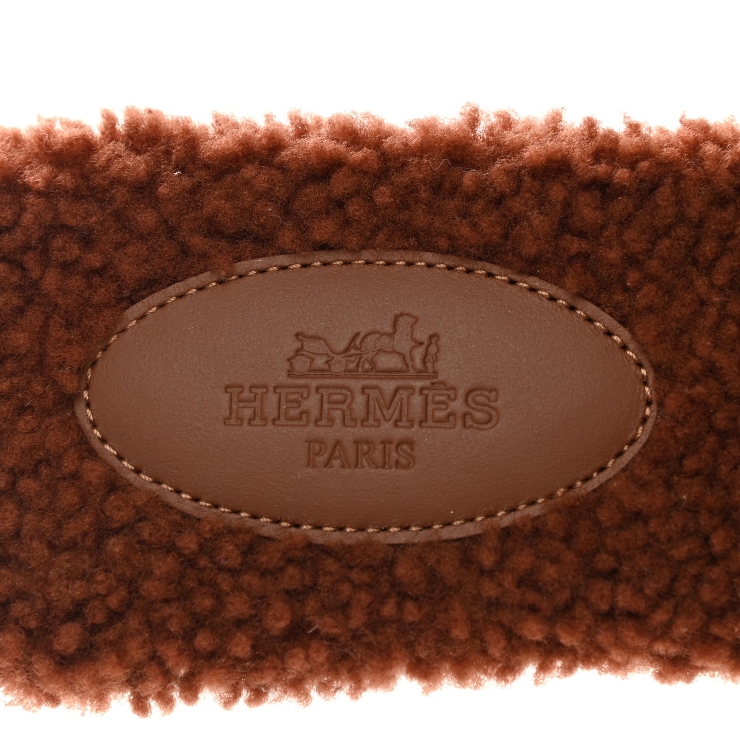 Woolskin Oran Sandals 36.5 Cognac