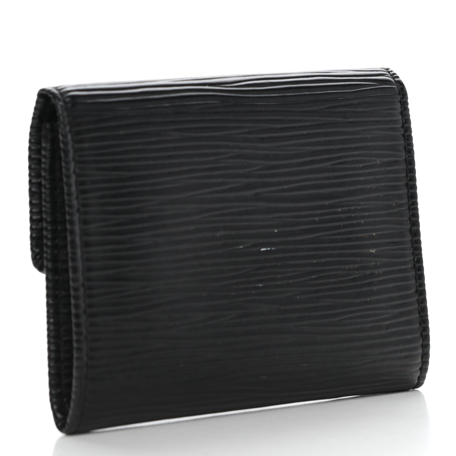 Louis Vuitton Epi Porte-Monnaie Simple Coin Purse Black 3 of 8