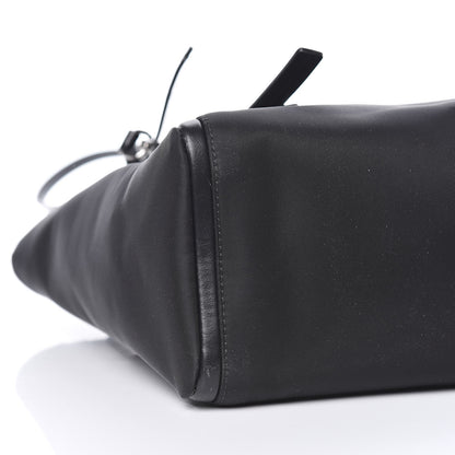 Prada Tessuto Nylon Spazzolato Small Ouverture Top Handle Bag Black 9 of 10