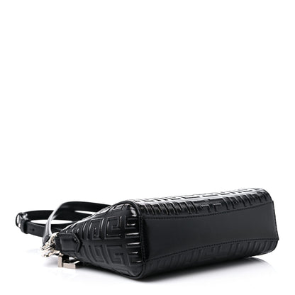 Givenchy Calfskin Logo Embossed XS Antigona 4G Black 4 of 10