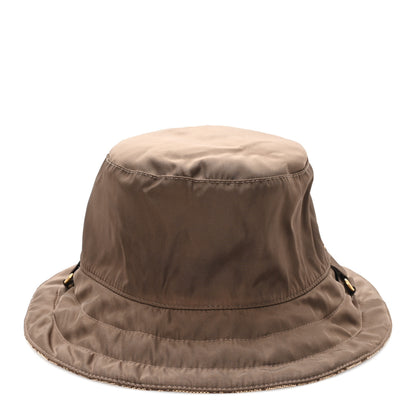 Gucci Canvas Monogram Reversible Bucket Hat XXL Brown 15 of 16