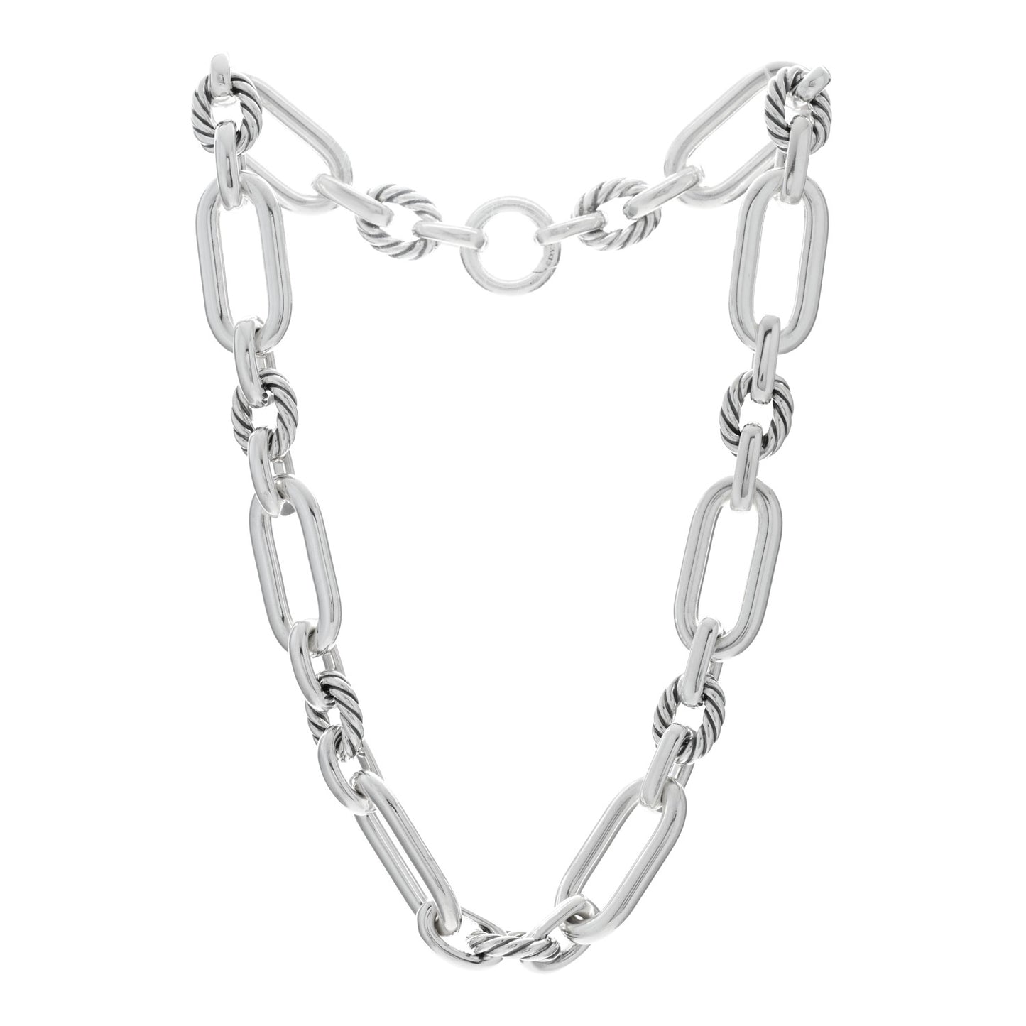 Sterling Silver Lexington Chain Necklace 18"