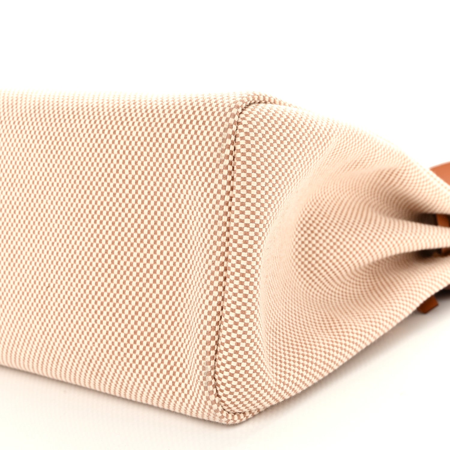 Hermes Vache Hunter Calfskin Criss Viking Herbag Zip Retourne 39 MM Ecru Beige Naturel 11 of 11