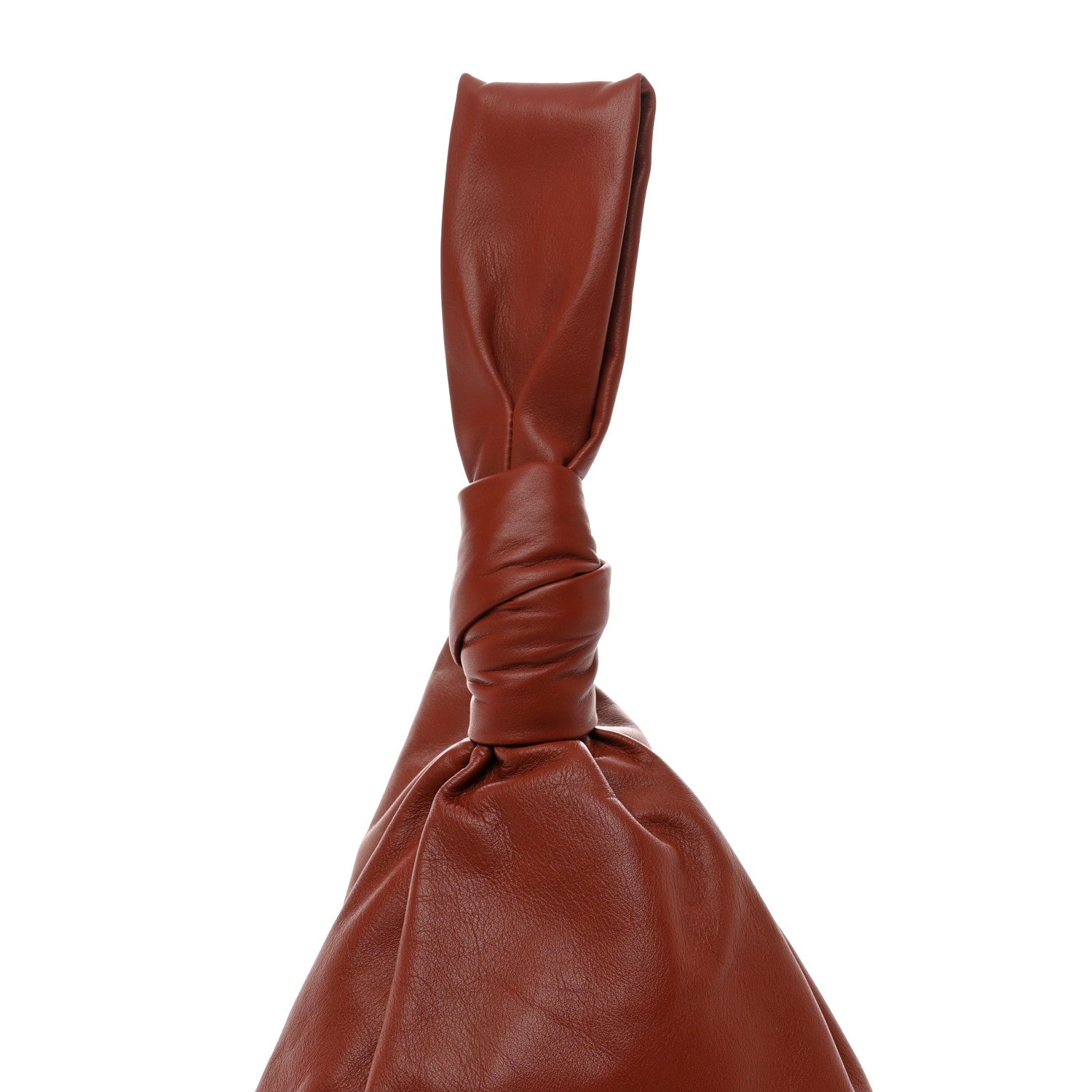 Bottega Veneta Supple Calfskin BV Twist Rust 5 of 9