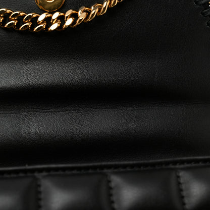 Stella McCartney Vegan Leather Quilted Falabella Clutch with Chain Bag Black 11 of 11