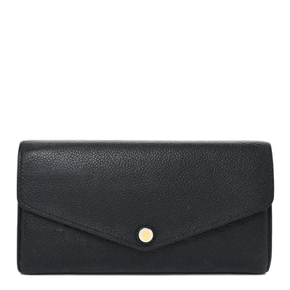 Louis Vuitton Empreinte Sarah Wallet NM Black 1 of 12