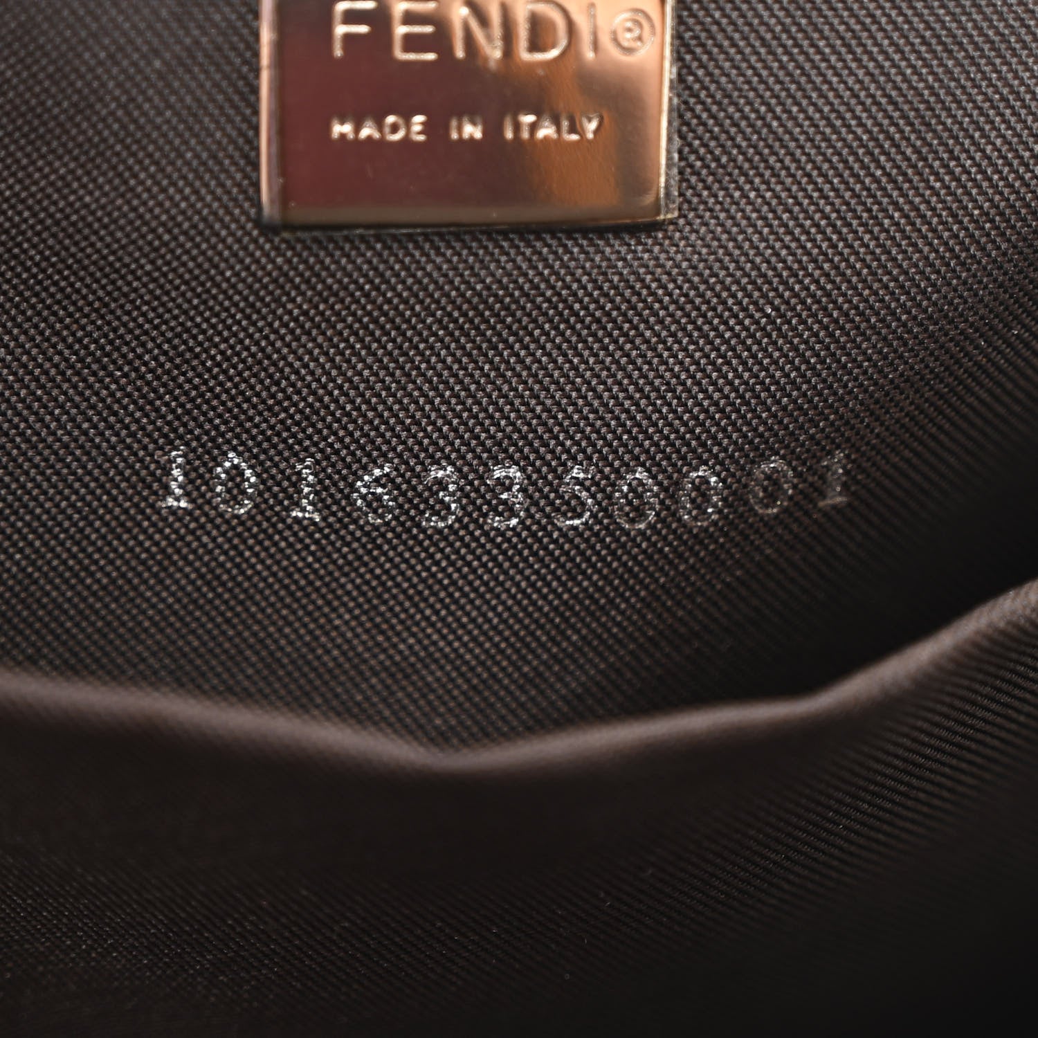 Fendi Zucca Shoulder Bag Tobacco 7 of 12