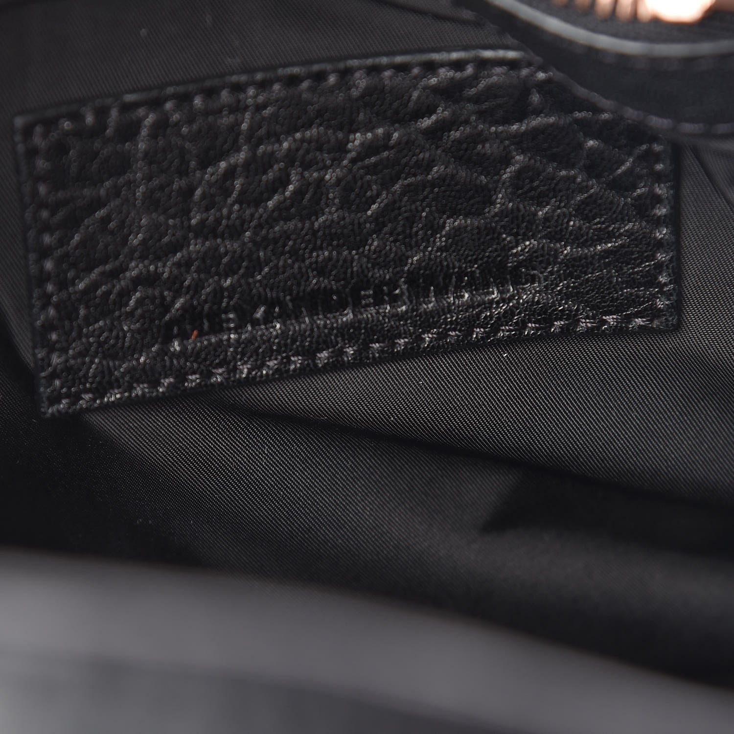 Alexander Wang Pebbled Lambskin Rockie Black Rose Gold Hardware 6 of 9