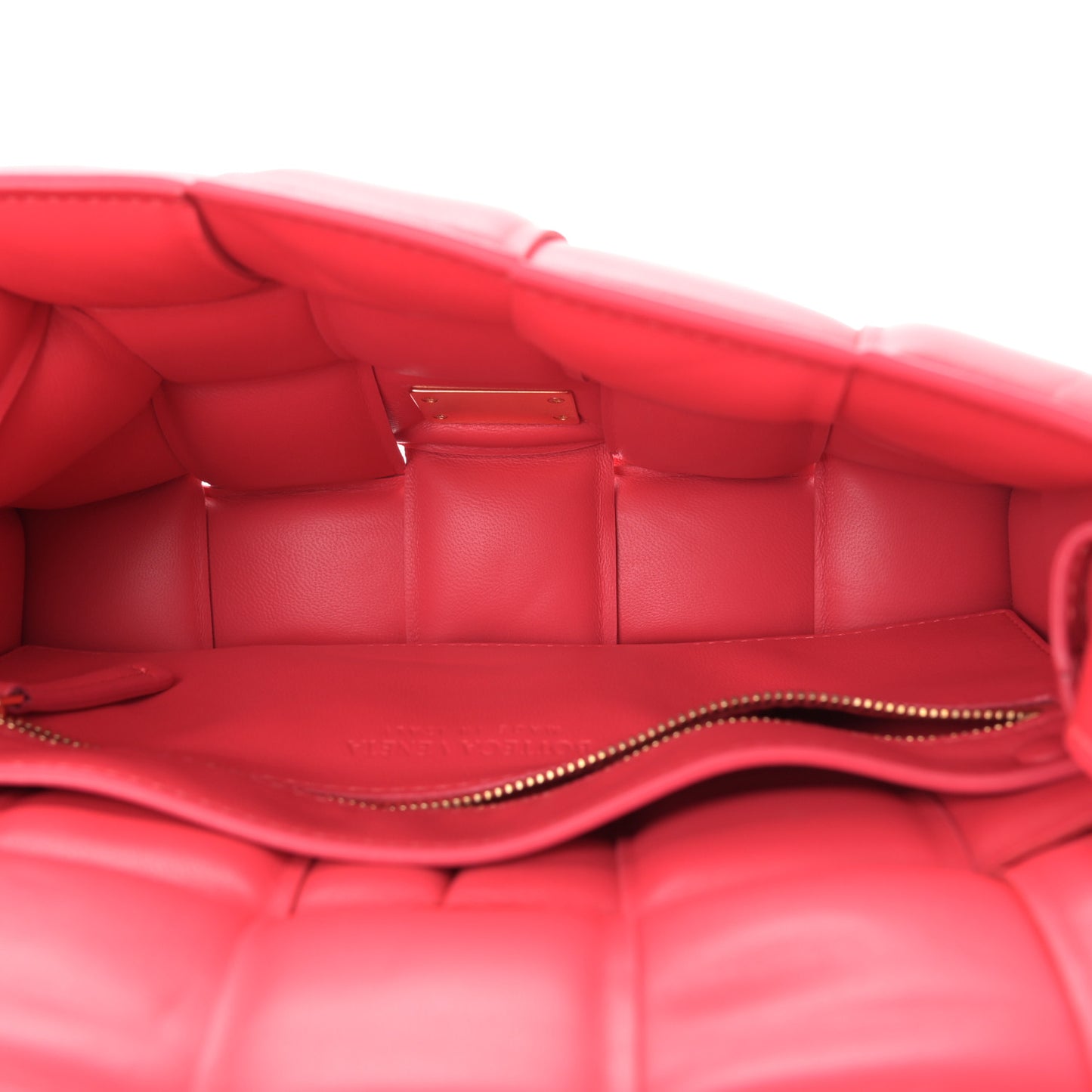 Nappa Maxi Intreccio Padded Cassette Crossbody Bag Firework
