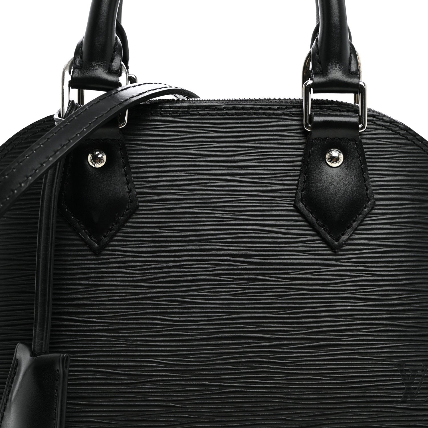 Louis Vuitton Epi Alma BB Black 6 of 8