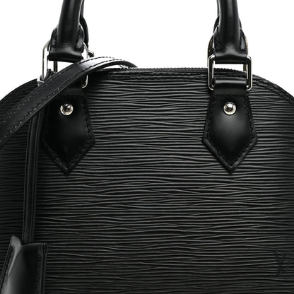 Louis Vuitton Epi Alma BB Black 6 of 8
