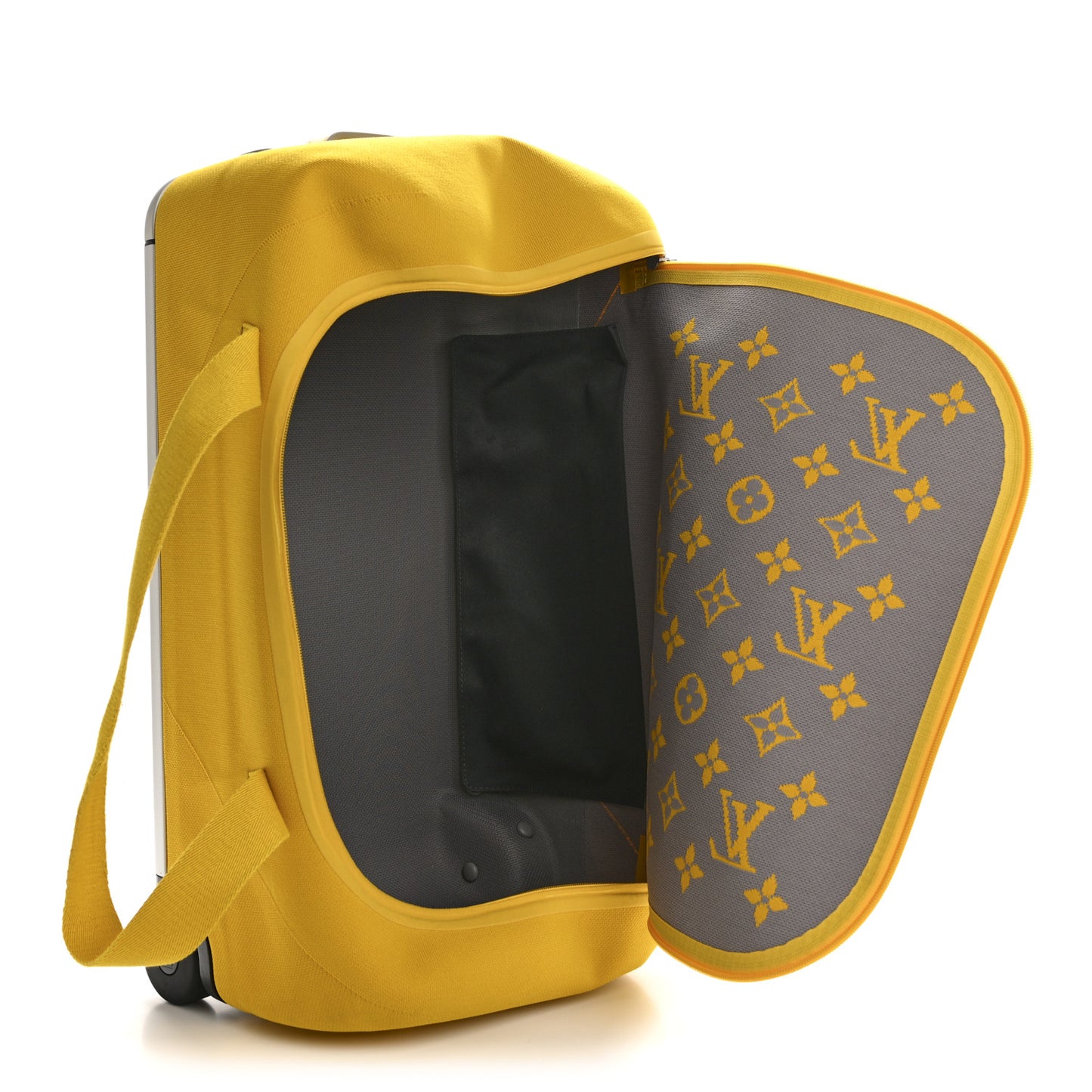 Knit Monogram Horizon Soft Duffle 55 Jaune