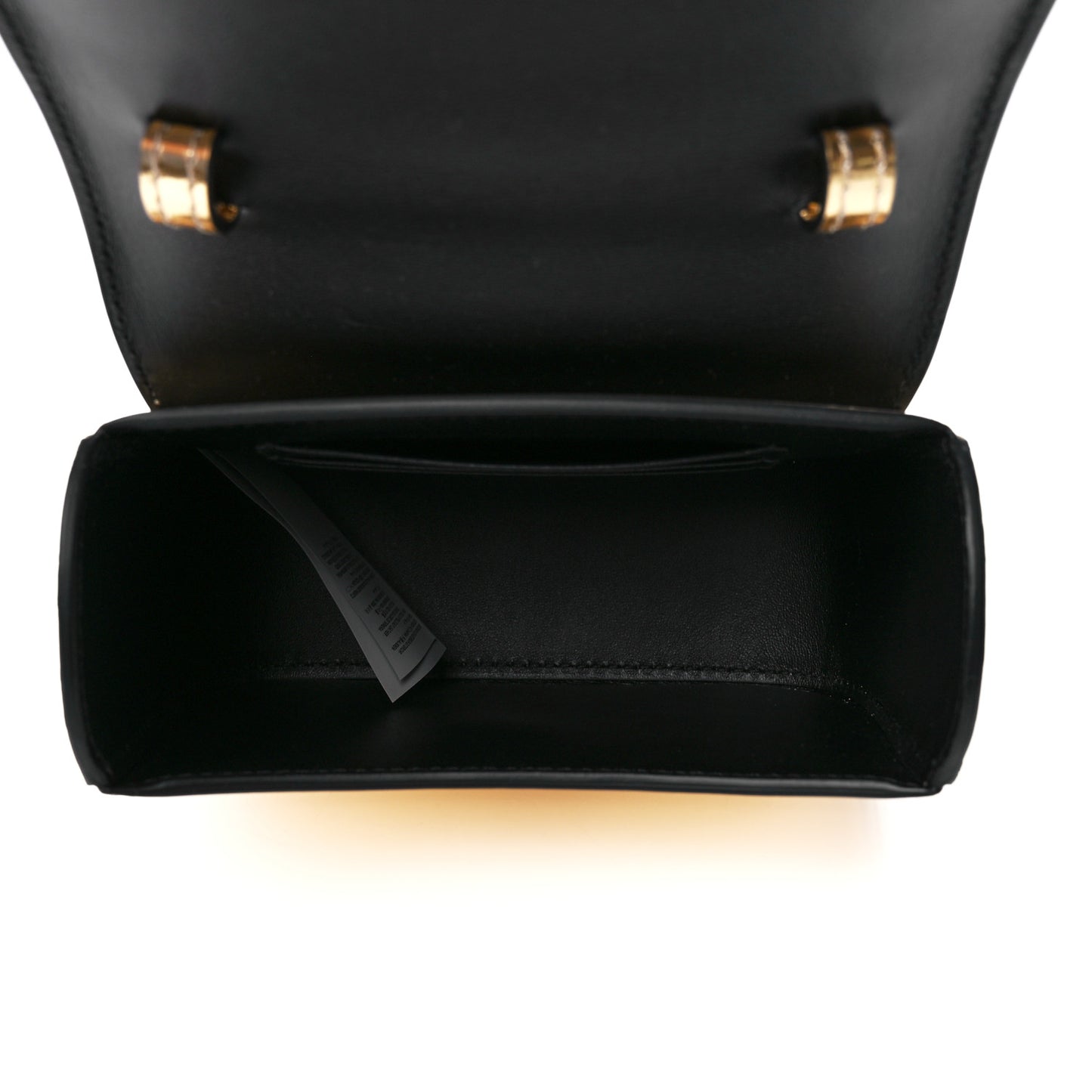Metallic Calfskin Mini La Medusa Bag Gold