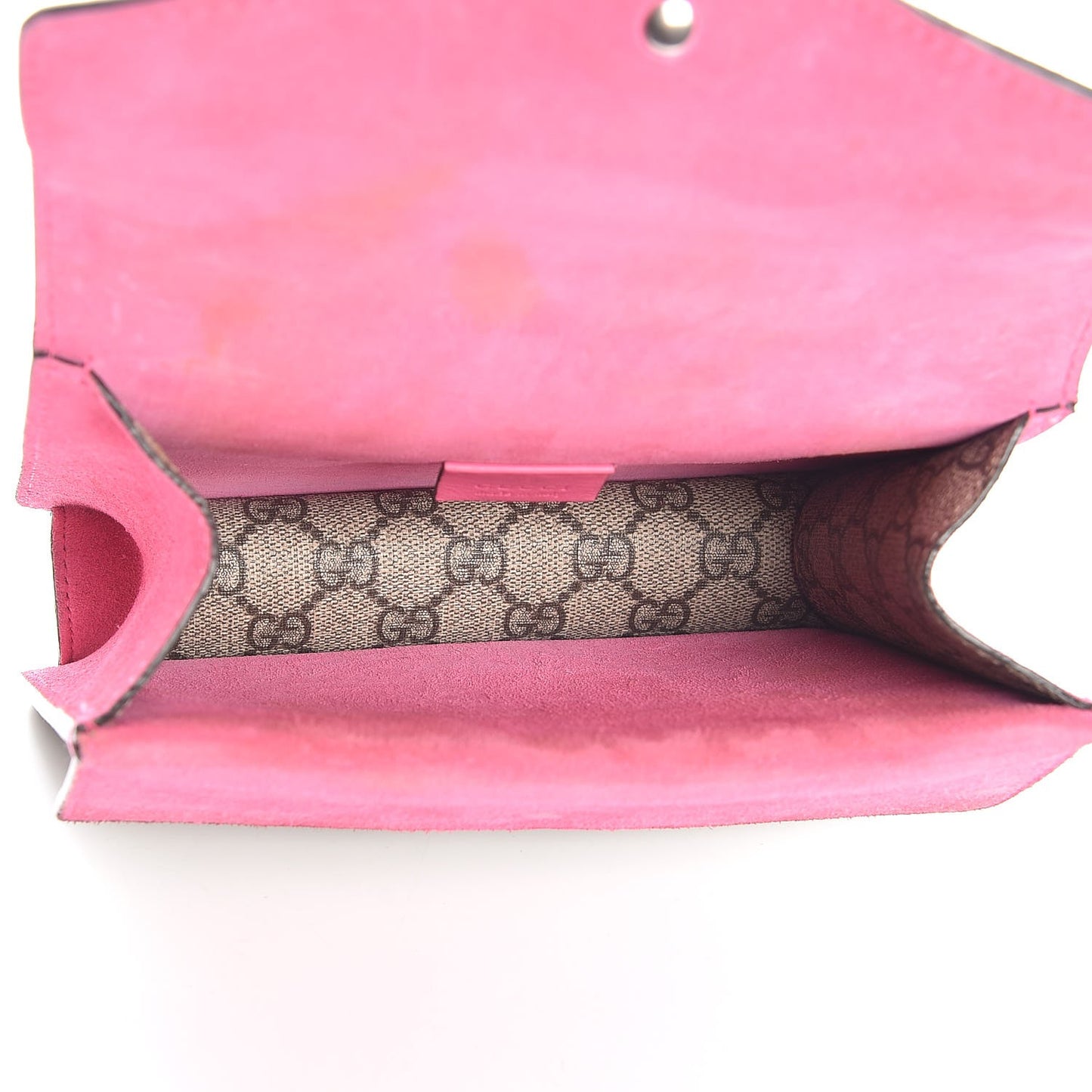 GG Supreme Monogram Mini Dionysus Shoulder Bag Pink