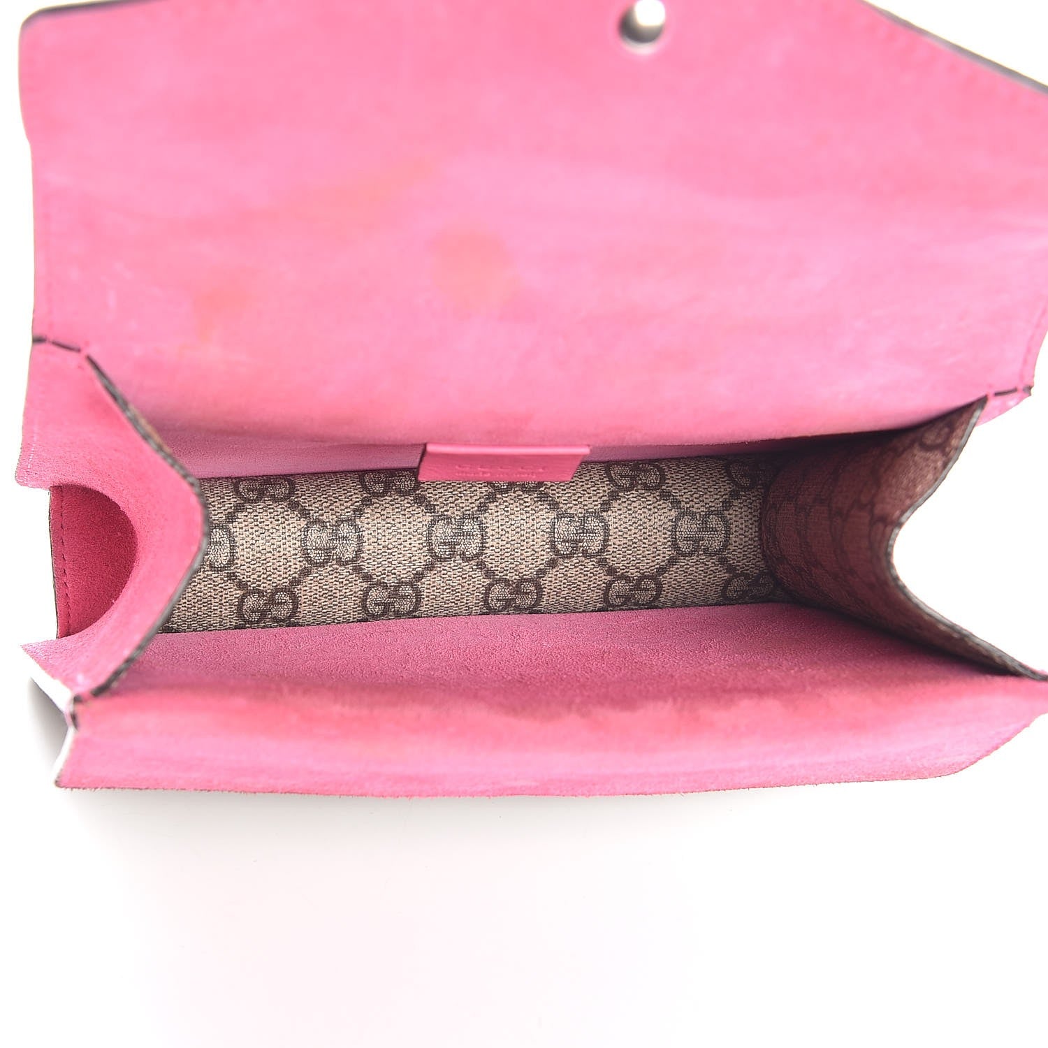 Gucci GG Supreme Monogram Mini Dionysus Shoulder Bag Pink 5 of 9