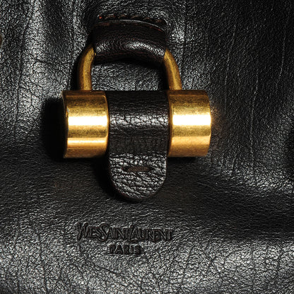 Saint Laurent Leather Large Muse Brown 6 of 10