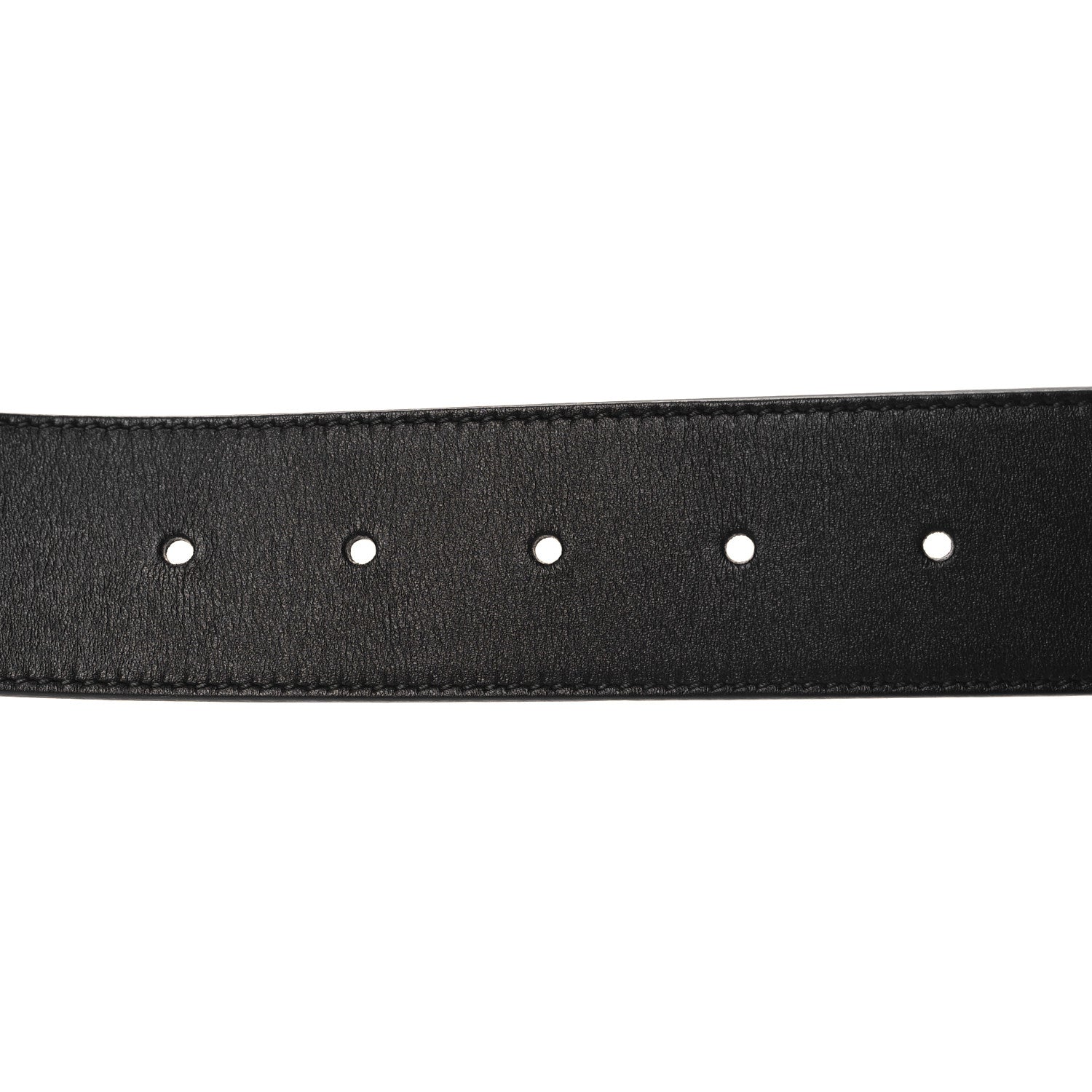 Gucci Calfskin Double G 40mm Belt 80 32 Black 3 of 5