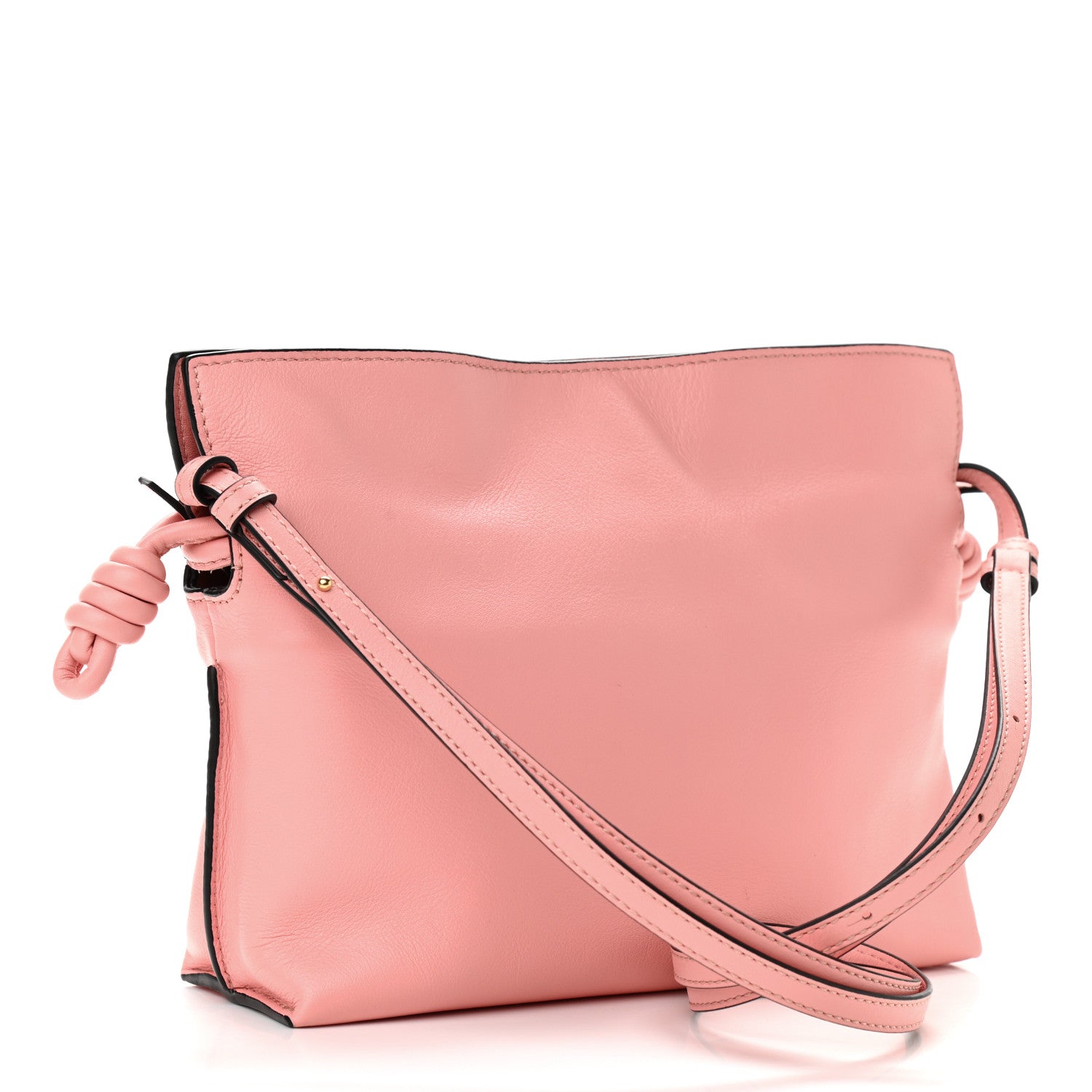 Loewe Calfskin Mini Flamenco Knot Clutch Blossom 3 of 13