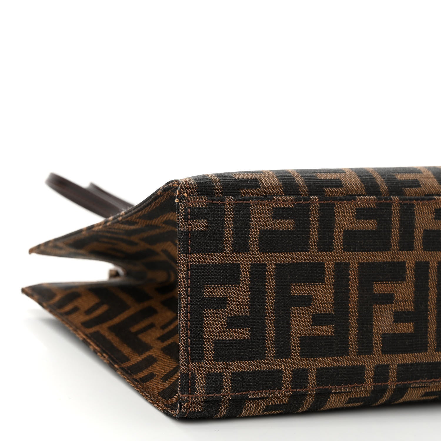 Fendi Zucca Shopping Tote Tobacco 8 of 9