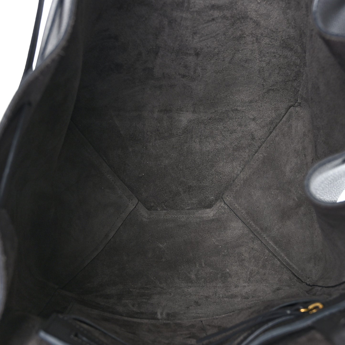 Soft Grained Calfskin Belt Cabas Phantom Medium Grey