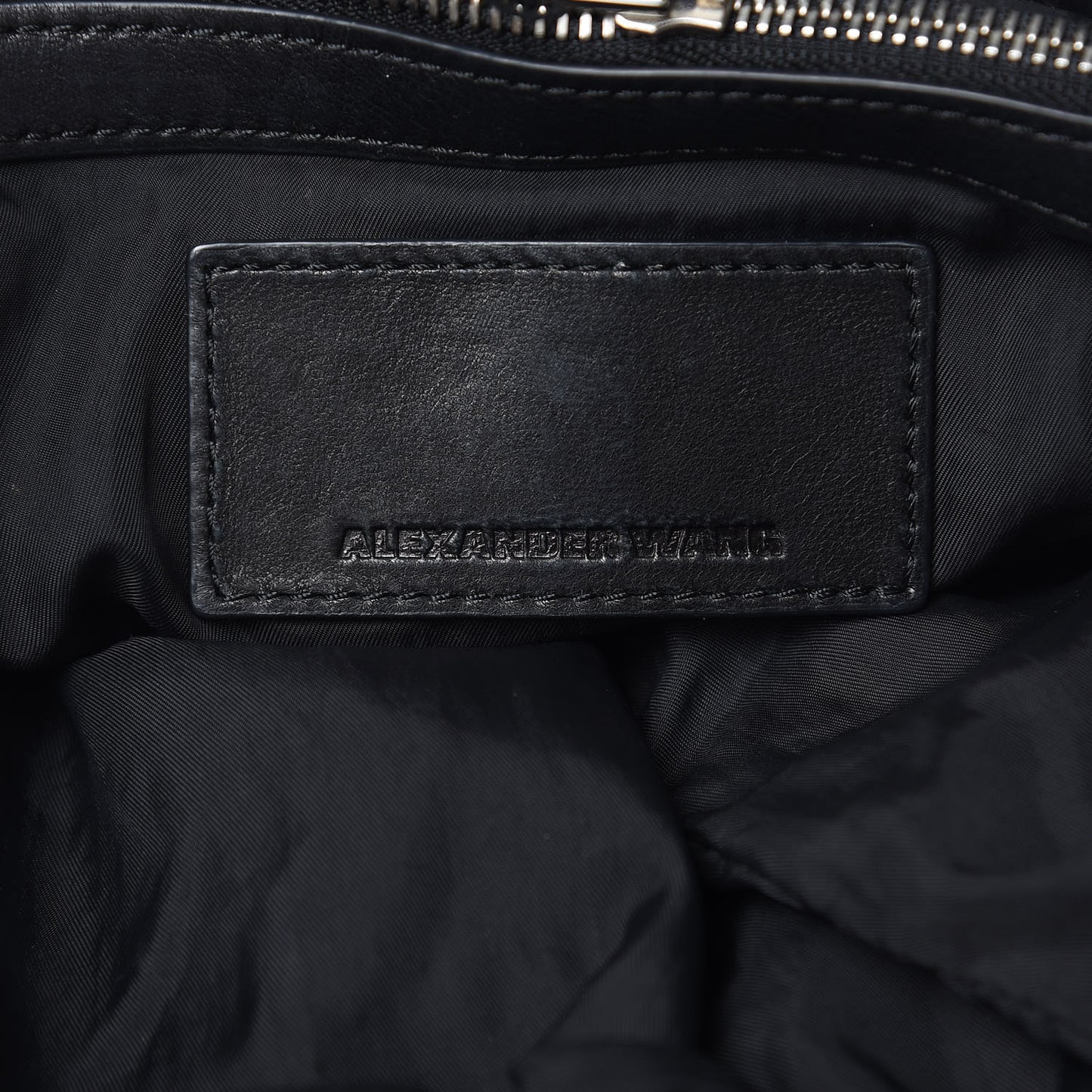 Lambskin Marti Backpack Bag Washed Black Rhodium Hardware
