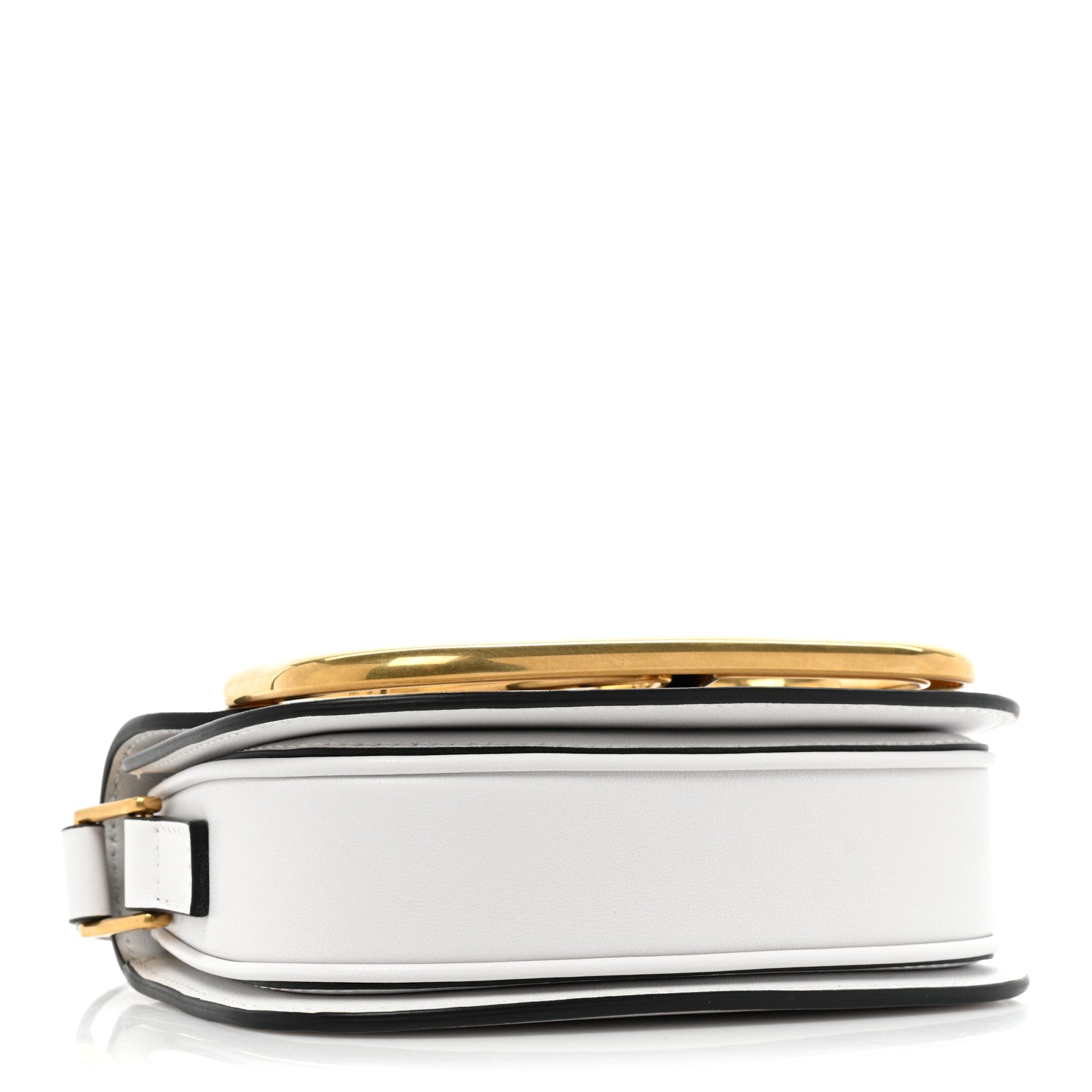 Valentino Garavani Calfskin Small Supervee Crossbody Bag Optic White 4 of 10