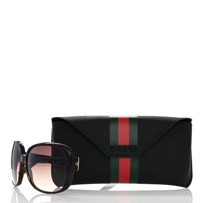 Gucci Acetate Oversize Square Frame Sunglasses GG3125S Havana 7 of 7