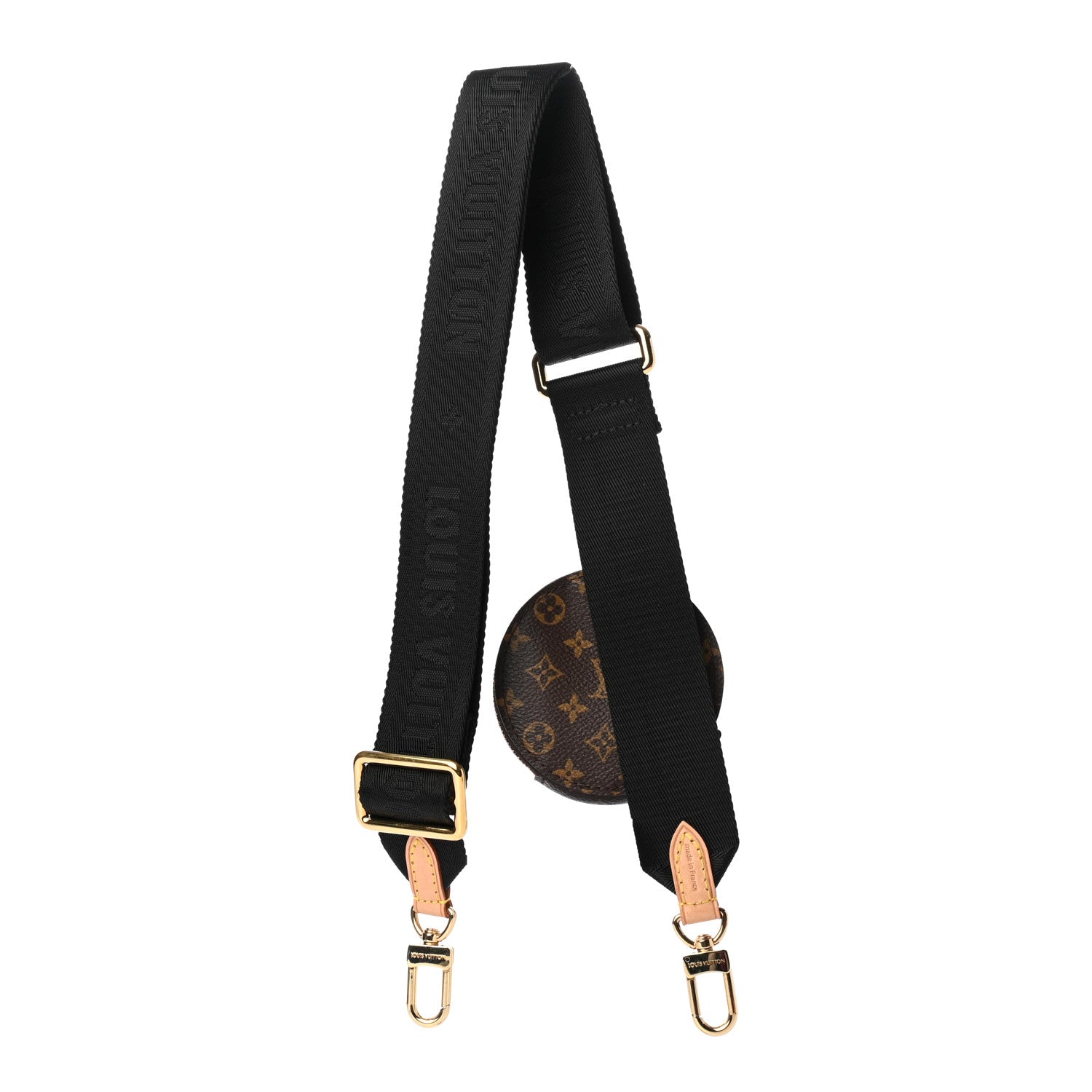 Louis Vuitton Monogram Multi Pochette Accessories Bandouliere Shoulder Strap Black 2 of 5