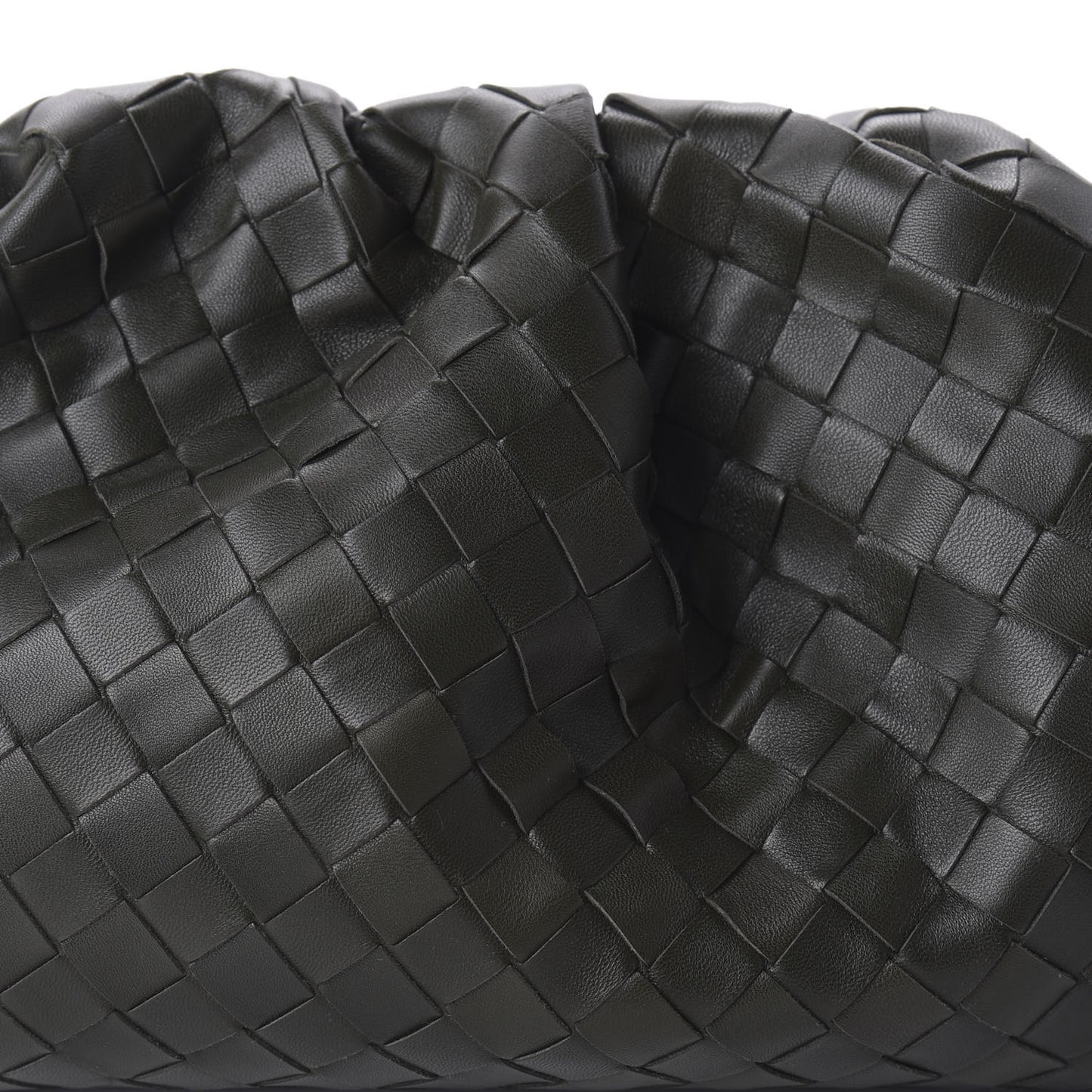 Nappa Maxi Intreccio The Pouch Oversized Clutch Camping