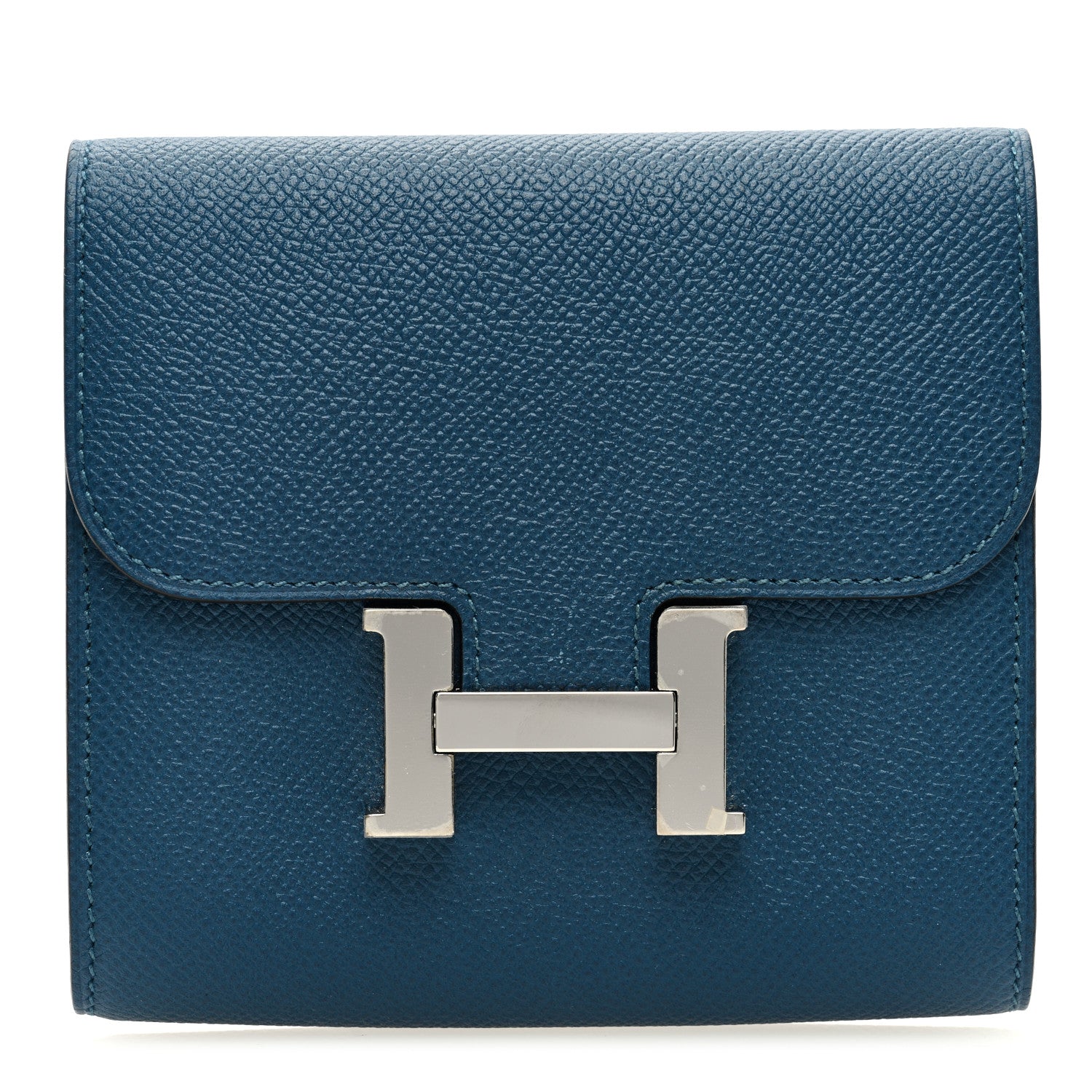Hermes Epsom Constance Compact Passant Wallet Colvert 1 of 7