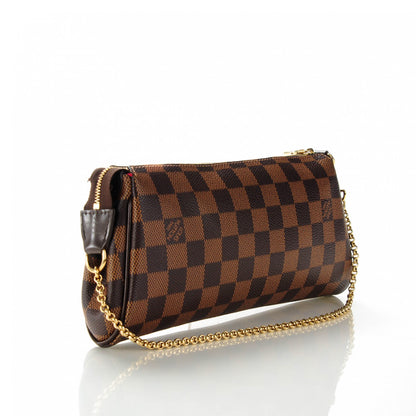 Louis Vuitton Damier Ebene Eva Clutch 3 of 7