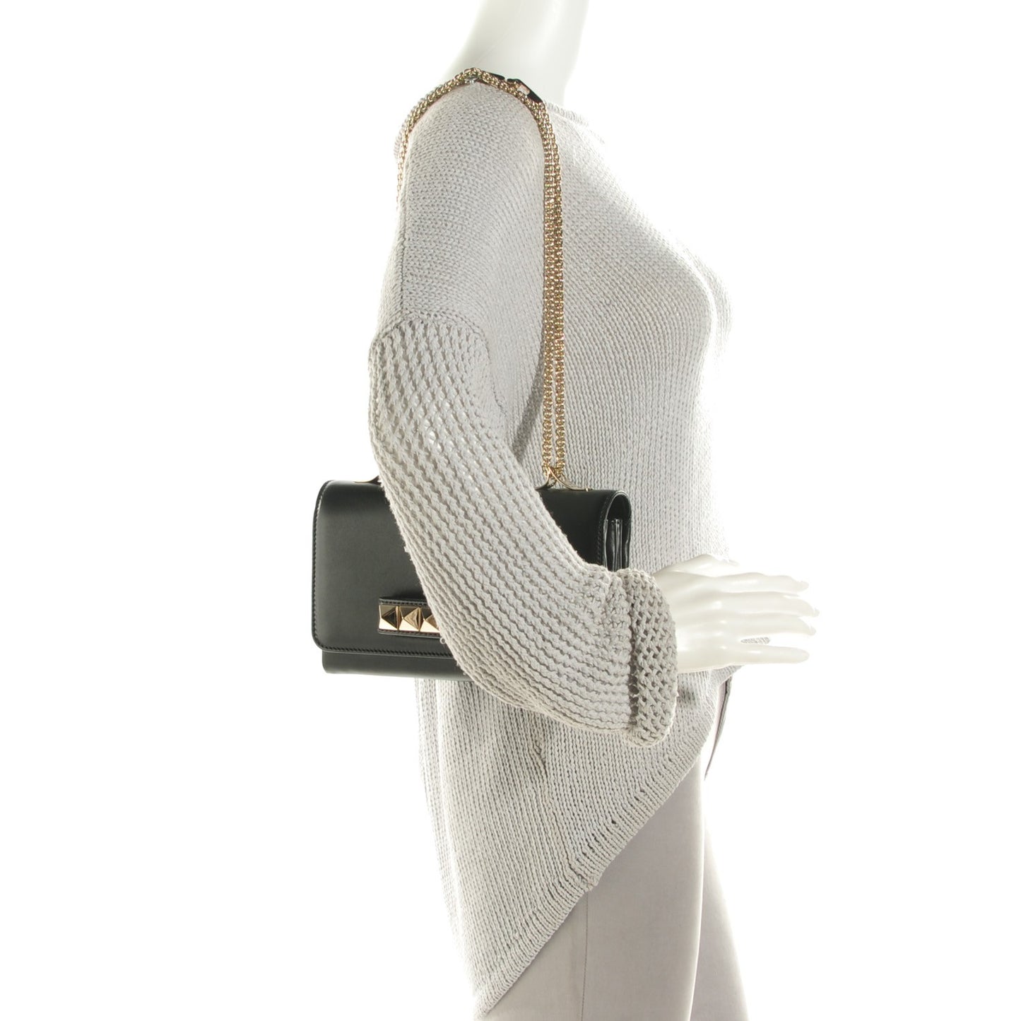 Nappa Va Va Voom Shoulder Bag Black