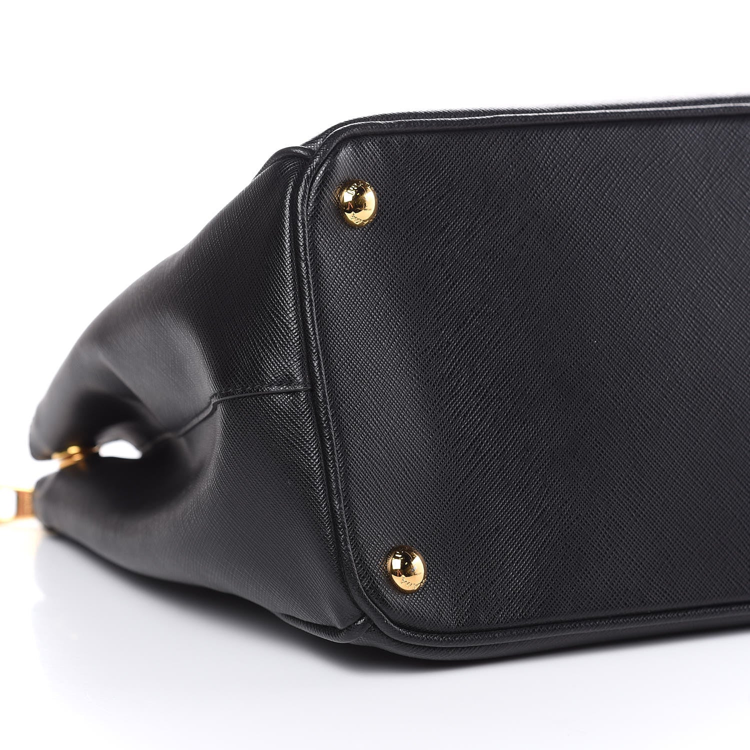 Prada Saffiano Medium Galleria Double Zip Tote Black 7 of 15
