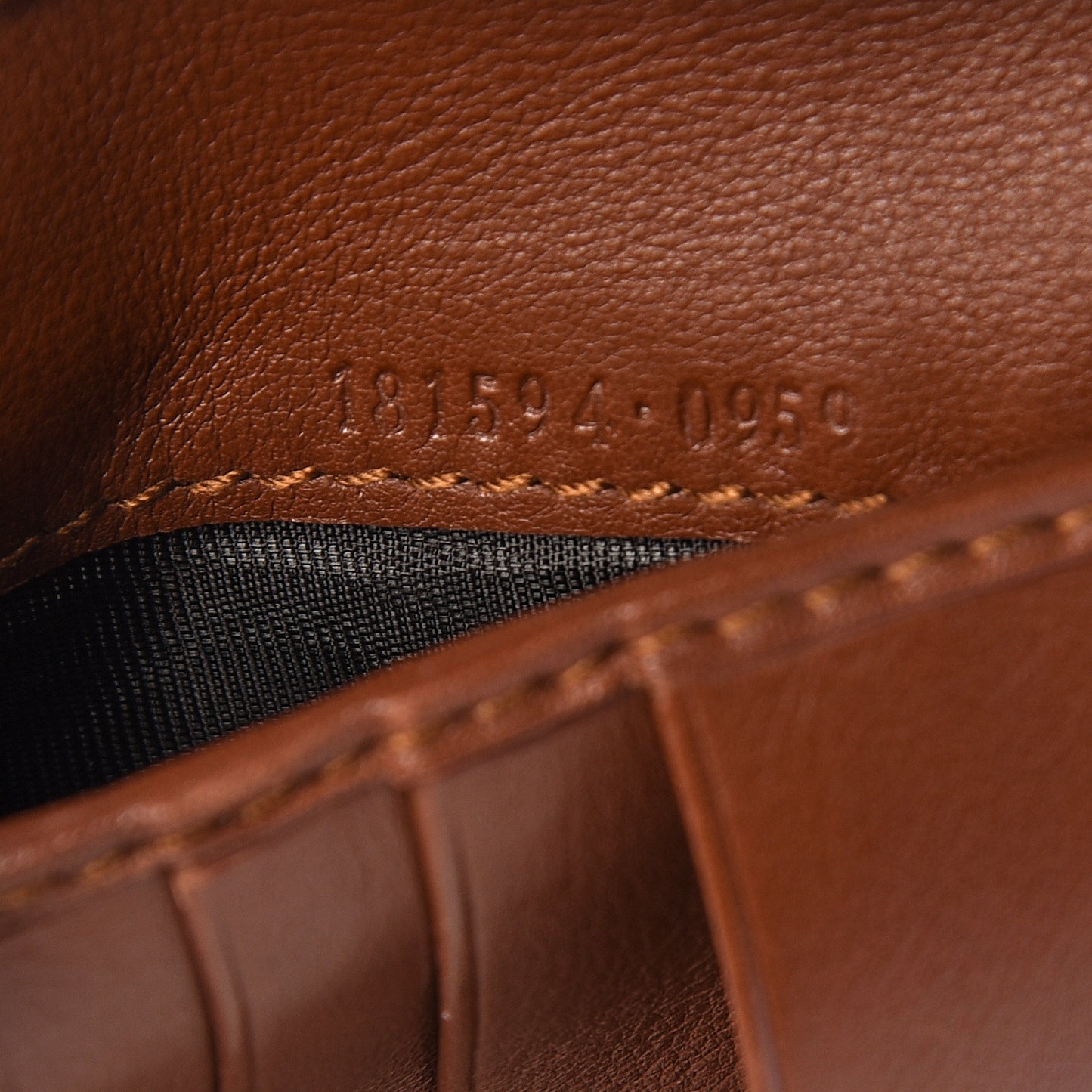 Guccissima New Britt Compact Wallet Brown