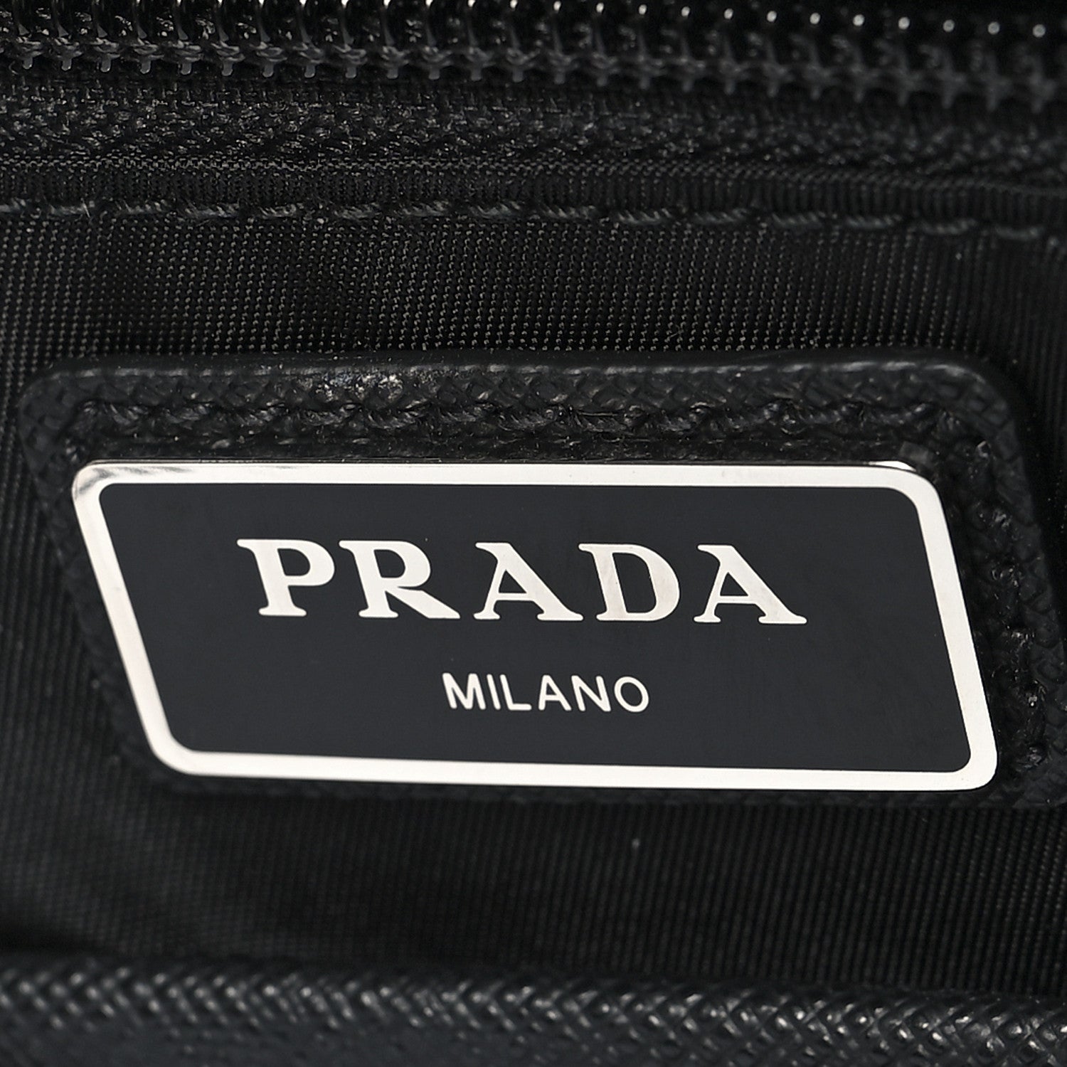 Prada Tessuto Nylon Montagna Sling Backpack Black 6 of 9