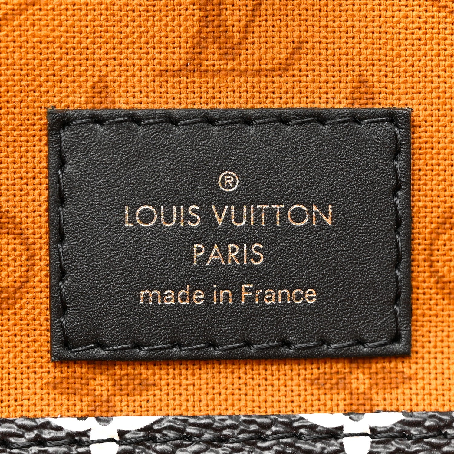 Louis Vuitton Monogram Giant Crafty Neverfull MM Creme Caramel 6 of 10