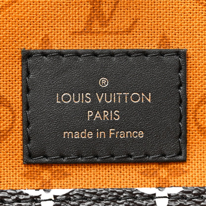 Louis Vuitton Monogram Giant Crafty Neverfull MM Creme Caramel 6 of 10