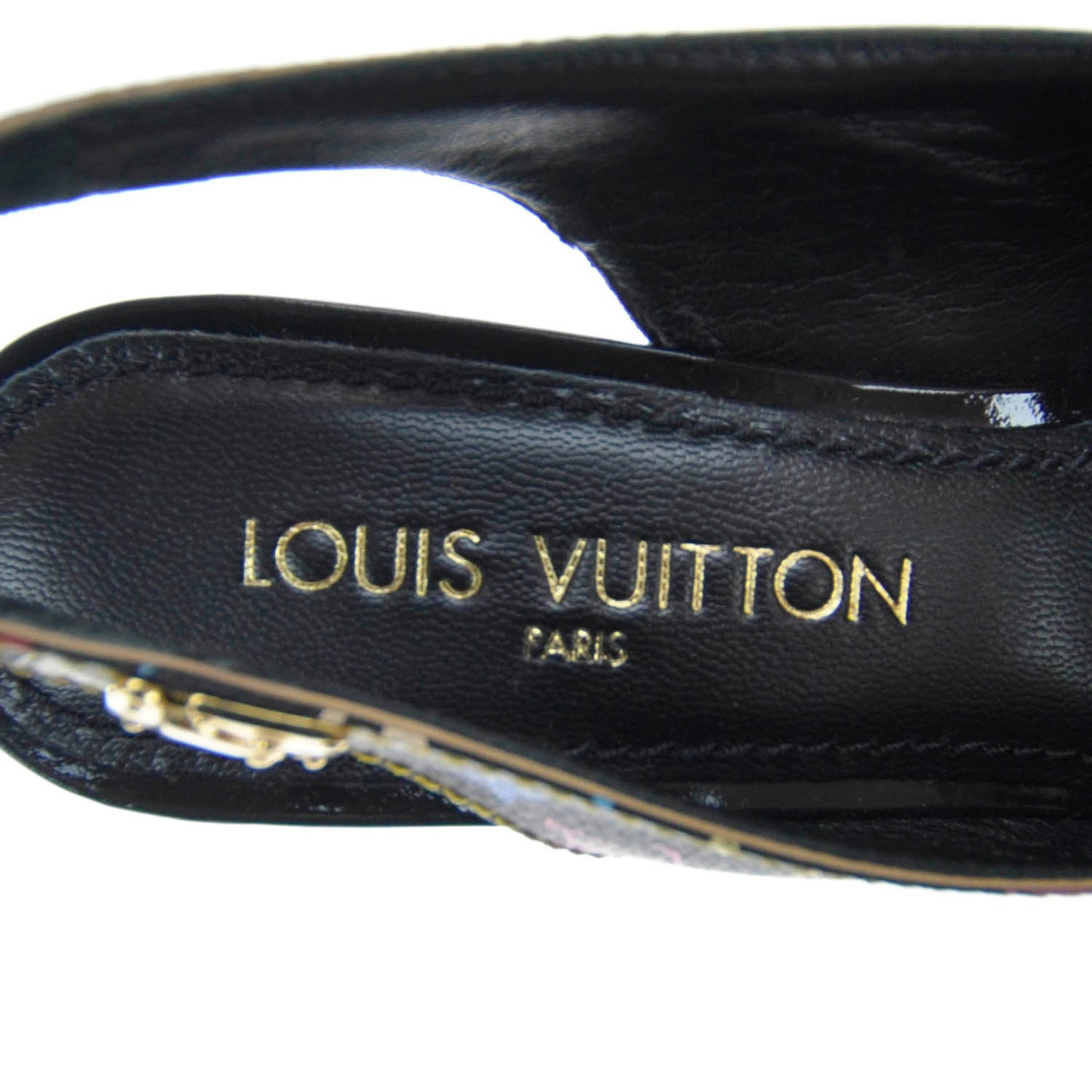 Multicolor Slingback Pumps 37.5