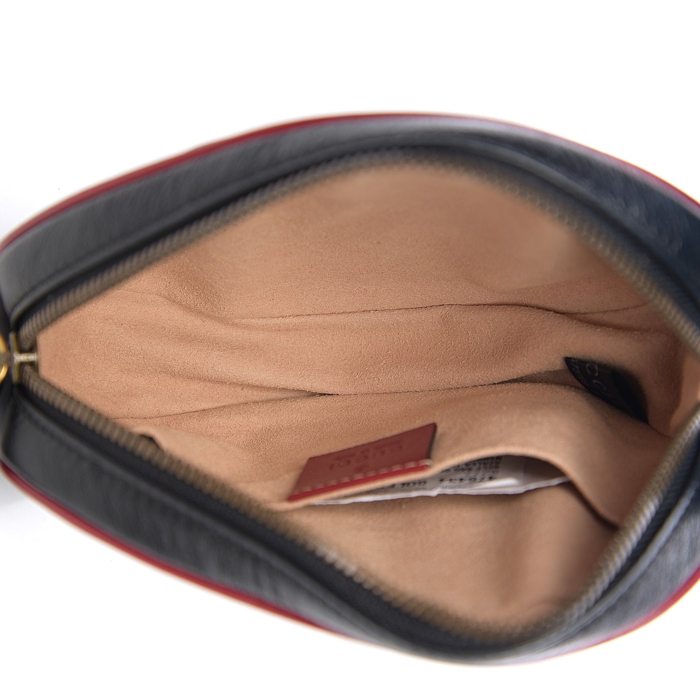 Calfskin Matelasse GG Marmont Belt Bag 75 30 Black