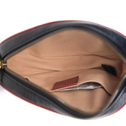 Gucci Calfskin Matelasse GG Marmont Belt Bag 75 30 Black 4 of 9