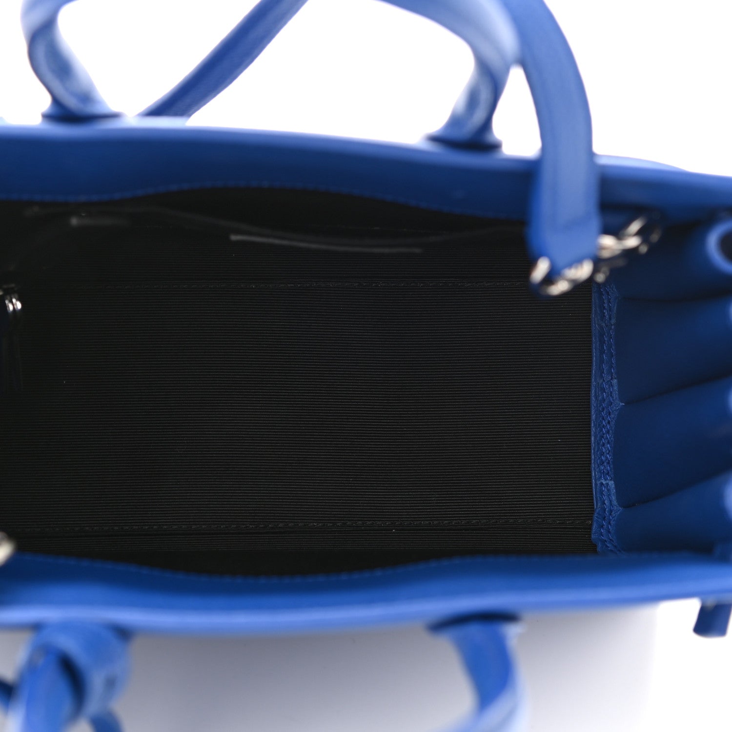 Saint Laurent Grained Calfskin Nano Sac De Jour Royal Blue 5 of 10