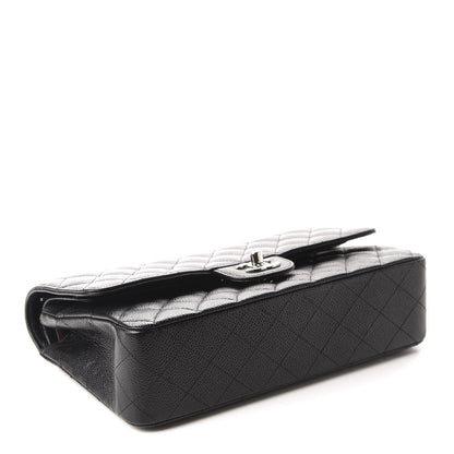 Chanel Caviar Quilted Medium Double Flap Black 4 of 13