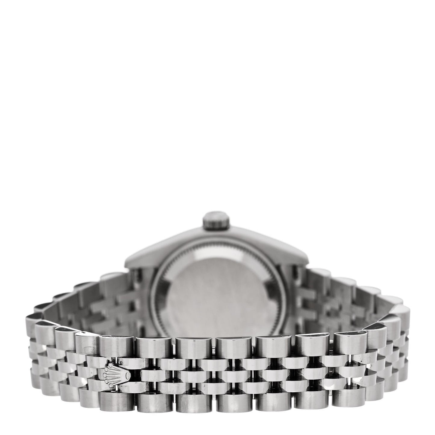 Stainless Steel 18K White Gold Diamond 26mm Oyster Perpetual Datejust Watch Silver Jubilee 179174