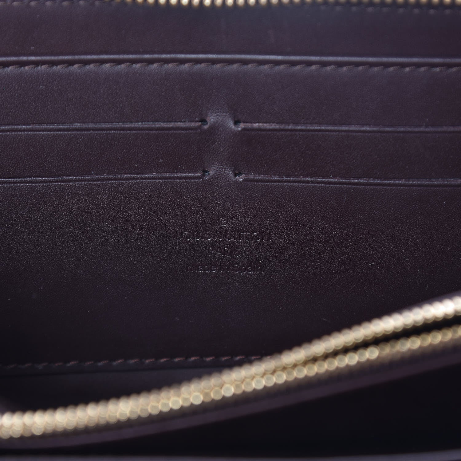 Louis Vuitton Vernis Zippy Wallet Amarante 6 of 8