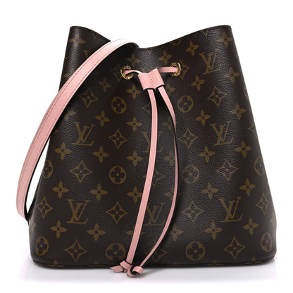 Louis Vuitton Monogram Neonoe MM Rose Poudre 1 of 11