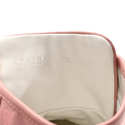 Gucci Monogram Womens High Top Sneakers 35.5 Pink 7 of 11