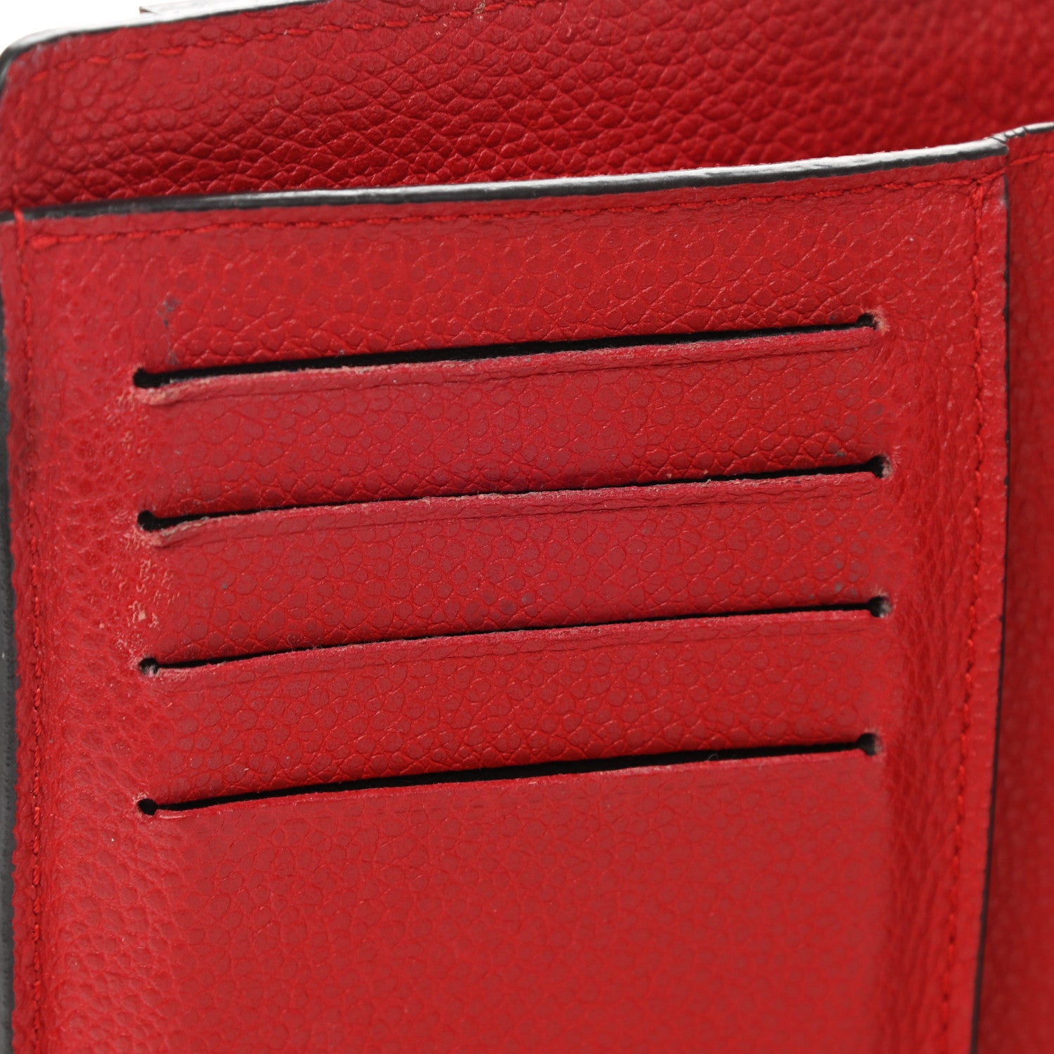 Louis Vuitton Empreinte Compact Curieuse Wallet Cherry 12 of 15