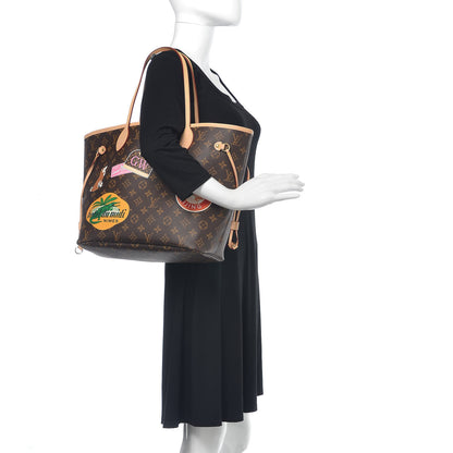 Louis Vuitton Monogram My LV World Tour Neverfull MM 2 of 11